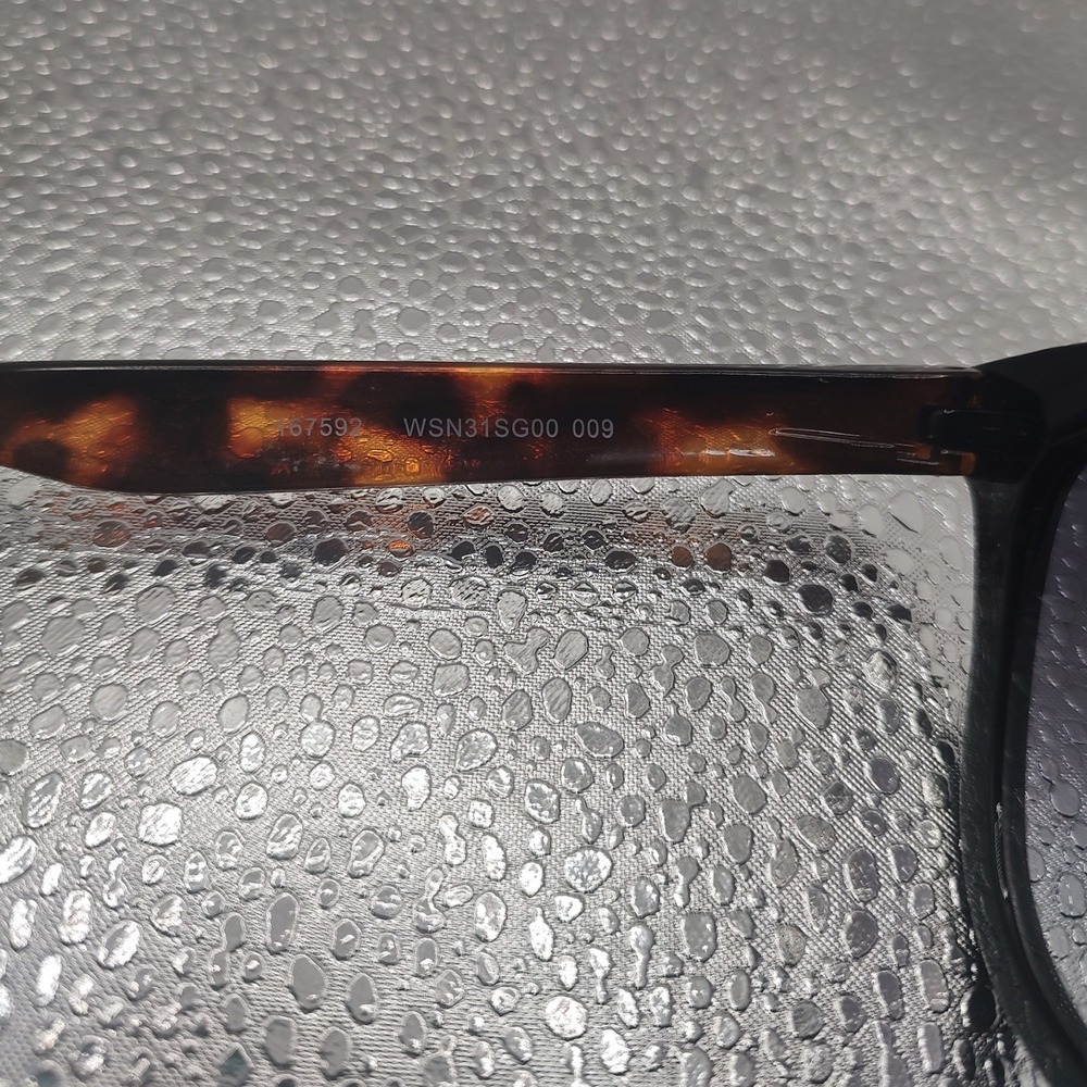 Black Tortoiseshell Oversized‎ Cat Eye Sunglasses Gradient Lens WSN31SG00 009
